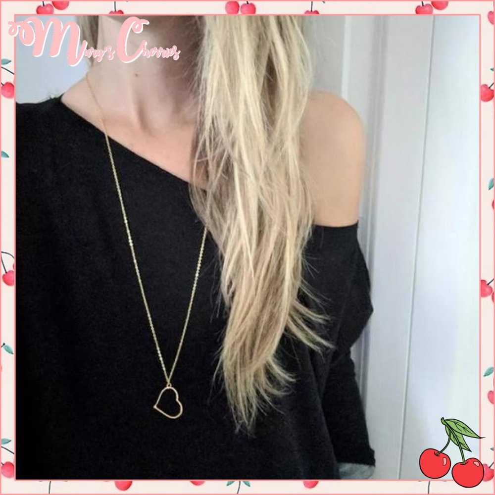 2/$25🍒 Long Luv U Necklace